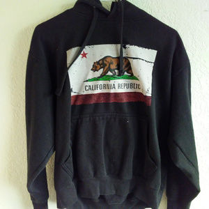 California Replublic Flag Hoodie - Men's M